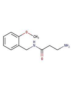 Astatech 3-AMINO-N-(2-METHOXYBENZYL)PROPANAMIDE; 1G; Purity 95%; MDL-MFCD09726143